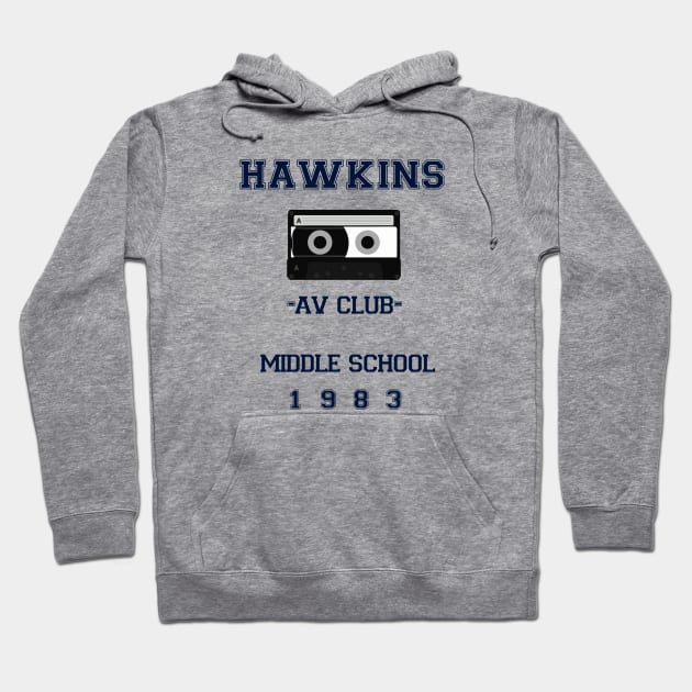 Hawkins Middle School Hoodie by Ineffablexx